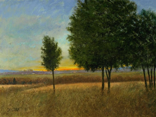 Landscape Painting by Gary Dagnan