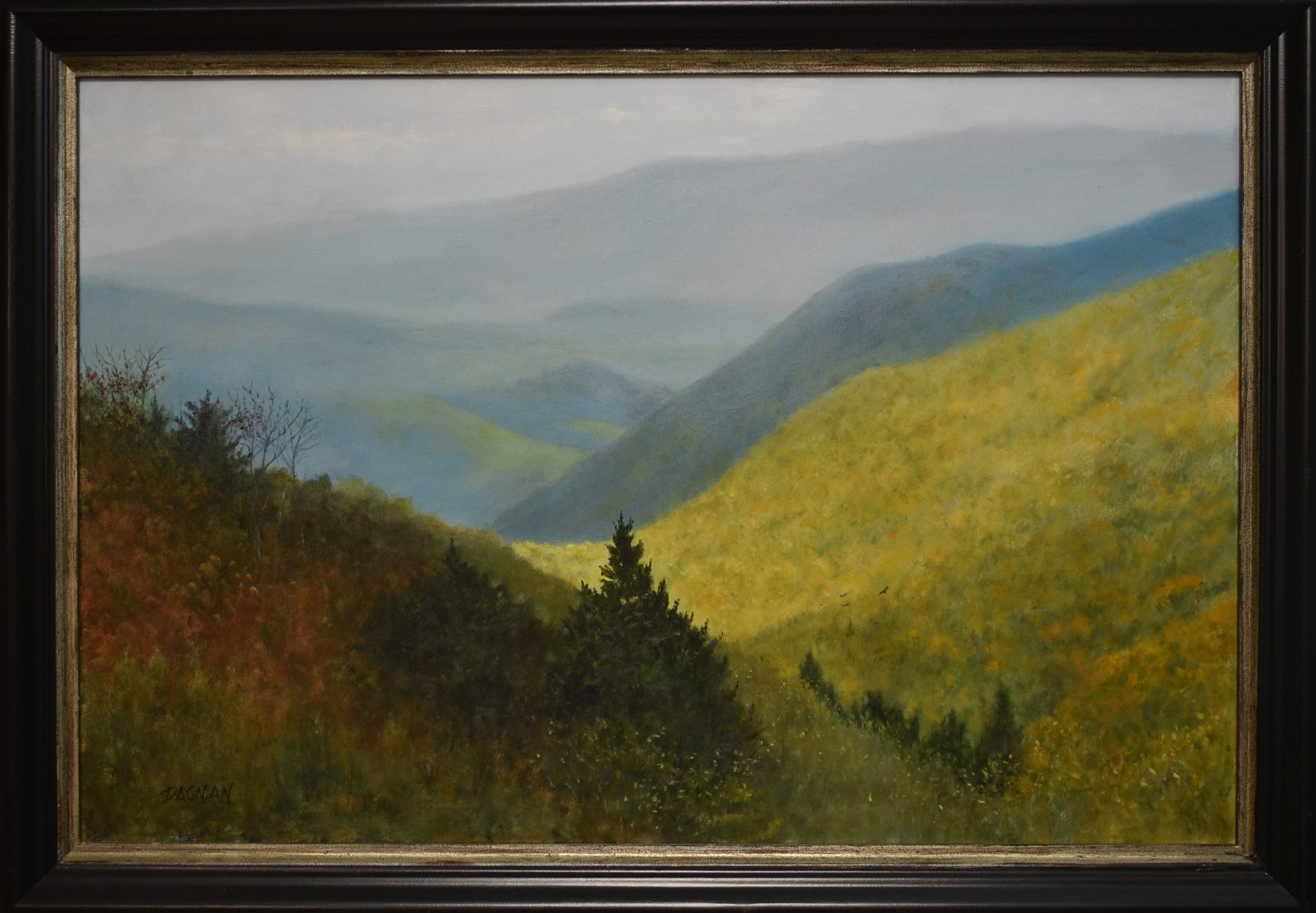 Smoky Mountains,Autumn landscape