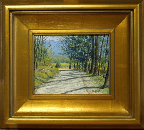 Painting of Cades Cove Loop Road